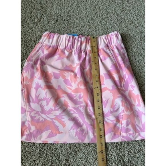 Columbia Omni- Shield Bogata Bay Pink Printed Skort Active Woman’s Size Small - Picture 6 of 11